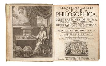 DESCARTES, RENÉ. Opera philosophica. 1692